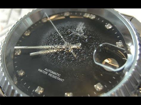 condensation inside watch|fog inside watch glass.